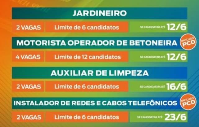 Operador de Telemarketing e Auxiliar de Linha de Produção