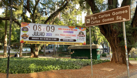 Praça Carlos Gomes em Campinas terá festa Julina esse final de semana