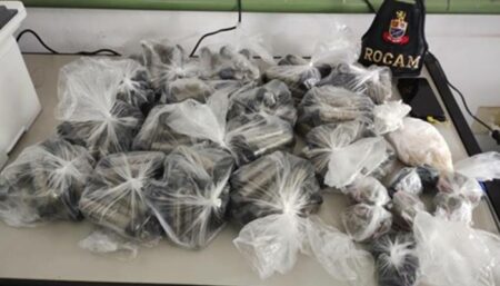 Polícia de Hortolândia apreende mais de 6 kg de drogas em ação na tarde de ontem (17)