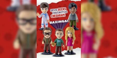 Miniaturas do The Big Bang Theory no Bob’s