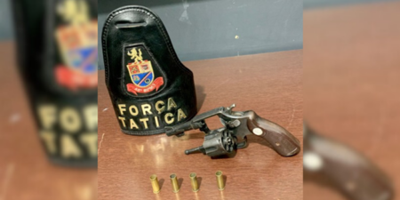 Motorista de aplicativo é abordado em Hortolândia e passageiro levava consigo um revólver com numeração suprimida