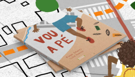 Novo livro “Vou a Pé” mostra cidade como espaço lúdico para primeira infância