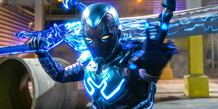 Besouro Azul no cinema de Hortolândia