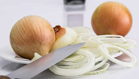 Cebola na alimentação