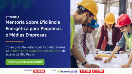 Inscrições gratuitas para mentoria sobre eficiência energética seguem até amanhã (30)