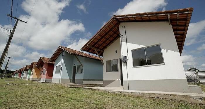 construção de 500 moradias