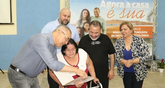 Moradores do Parque Peron