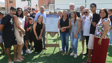 Inauguração da Praça José Carlos de Camargo e Campo Society, no Jd Nova América
