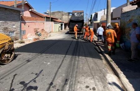 Confira os bairros de Hortolândia que receberam a Operação Tapa-Buraco neste sexta (25)