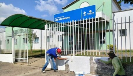 Começam as obras de reforma da UBS São Bento, em Hortolândia