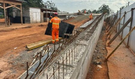 Viaduto do Jd. Nova Europa está em fase final de construção