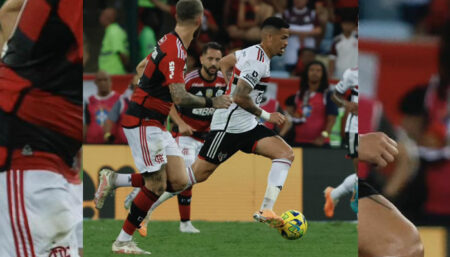 São Paulo vence Flamengo na partida de ida da final da Copa do Brasil
