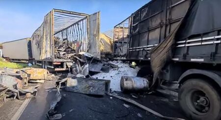 Tragédia na BR-277: Engavetamento no Paraná deixa pelo menos 5 mortos