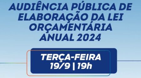Audiência pública para da Lei Orçamentária de 2024 em Hortolândia acontece em setembro e é aberto à comunidade