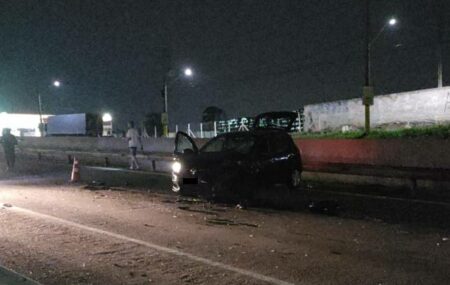 Motociclista perde a vida após colisão na SP-101, próximo ao Jd. Rosolém