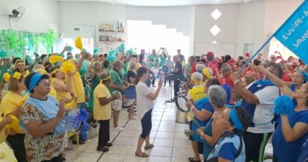 9ª Gincana da Melhor Idade de Hortolândia começou ontem (26) e contou com 250 participantes