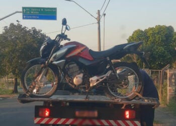 Câmeras de monitoramento em Hortolândia identificam motocicleta suspeita
