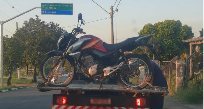 Câmeras de monitoramento em Hortolândia identificam motocicleta suspeita