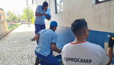Ceprocamp oferece curso de pintor de paredes gratuito na região do Satélite Íris