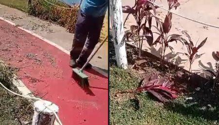 Parque Socioambiental “GM Alexandre Roberto Fernandes dos Reis” sofre vandalismo na noite desta quinta-feira