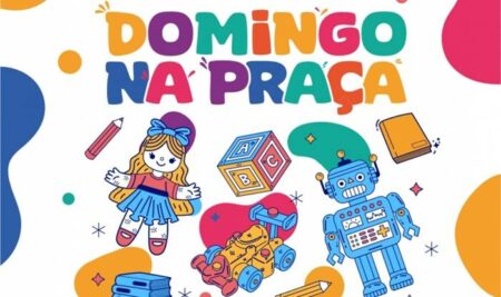 Atração gratuita para as crianças na Praça A Poderosa, em Hortolândia
