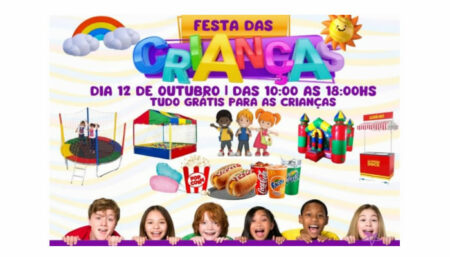 Celebre o Dia das Crianças com diversão e entretenimento gratuito no Amanda