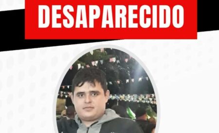Jovem de 21, morador de Hortolândia, está desaparecido há uma semana e família pede ajuda para encontrá-lo