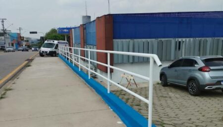 Hospital Municipal Mário Covas recebe pintura na parte externa