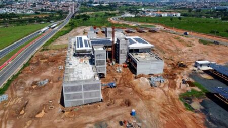 Cerca de 65% das etapas do Novo Paço Municipal de Hortolândia já foram concluídas