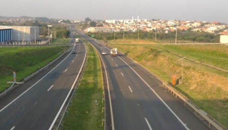 Rodovias do Tietê realiza obras na rodovia SP-101, em Monte Mor