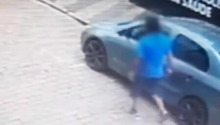 Dono de veículo riscado na rua Regente Feijó, em Campinas, abre B.O. para encontrar o suspeito
