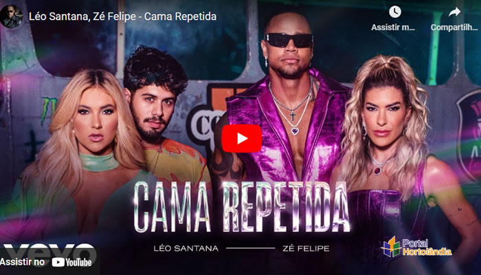 Léo Santana e Zé Felipe lançam o Sensual Single Cama Repetida e arrasam em videoclipe quente