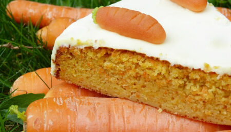 Uma deliciosa receita de bolo de cenoura na Air Fryer
