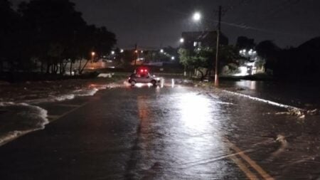 Alerta de tempestade e rajadas de vento em Hortolândia