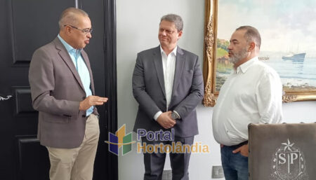 Encontro com Tarcisio: Hortolândia busca recursos para saúde e discute futuro da Sabesp