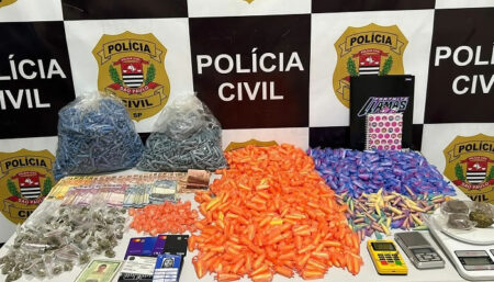 Indaiatuba: Operação “Rota 65” da Polícia Civil desarticula “Casa Bomba” e apreende grande quantidade de drogas em Indaiatuba