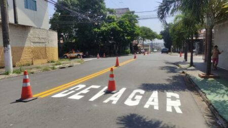 Saiba quais os bairros de Hortolândia que receberam melhorias na sinalização de solo
