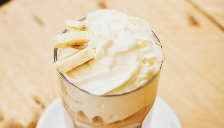 Receita de sorvete de banana e iogurte, confira: