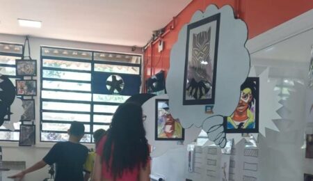 Exposição gratuita com desenhos de super-heróis negros acontece neste fim de semana em Campinas