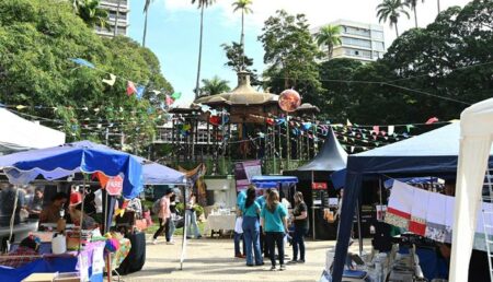 Feira com entrada gratuita terá chegada do Papai Noel e é uma das atrações do fim de semana em Campinas