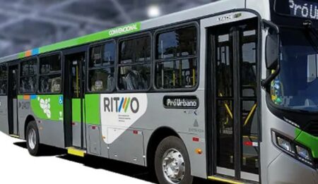 Jovens são flagrados “surfando” em ônibus em Ribeirão Preto, confira vídeo