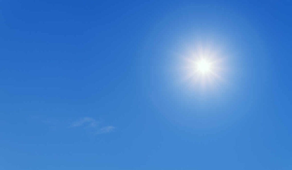 Calor, baixa umidade e pouca chance de chuva para Hortolândia: confira previsão