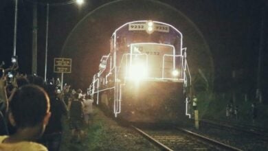 Trem Iluminado de Natal