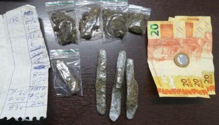 Apreensão de drogas no Jd. Basilicata, em Sumaré: Indivíduo é detido durante patrulhamento