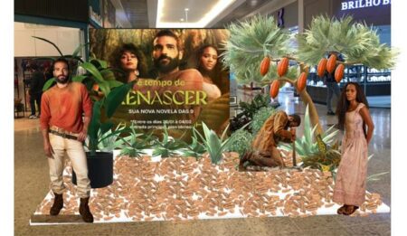Novela Renascer chega em shopping de Campinas com espaço Instagramável e gratuito