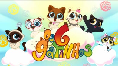 os 6 gatinhos