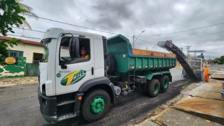 Recapeamento em importante rua de Hortolândia irá gerar maior fluidez no trânsito