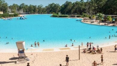 Maior praia artificial da América Latina