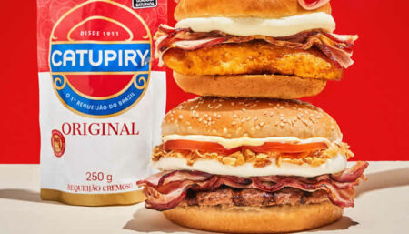 Burger King® une crocância e cremosidade em nova parceria com Catupiry® Original