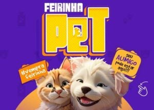 Feirinha Pet em Hortolândia acontece amanhã com adoções